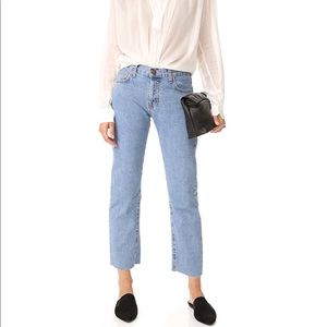 Current/Elliott Straight Leg Jeans